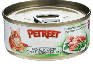 консервы для кошек petreet